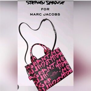 Marc Jacobs Pink Graffiti Tote